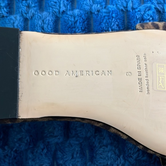 Good American sandals with animal print - Picture 7 of 7